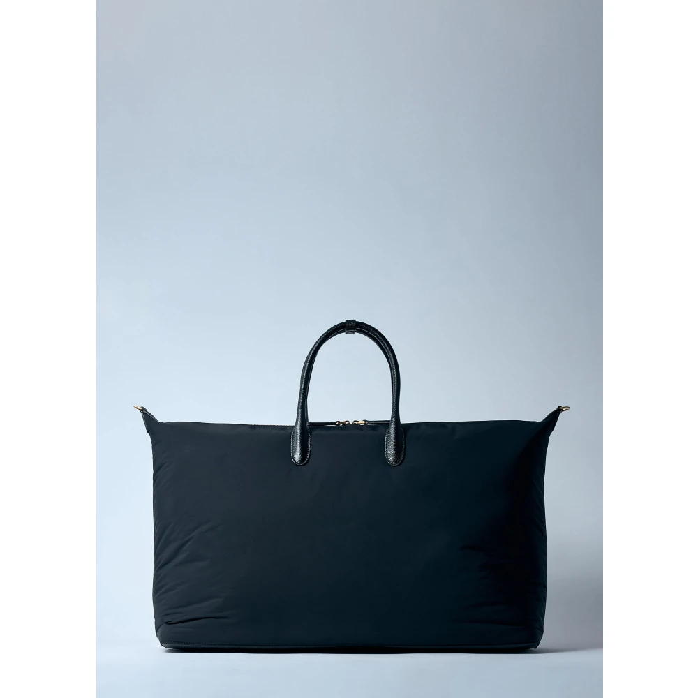 Thom Browne Logo Patch Reistas Black Heren