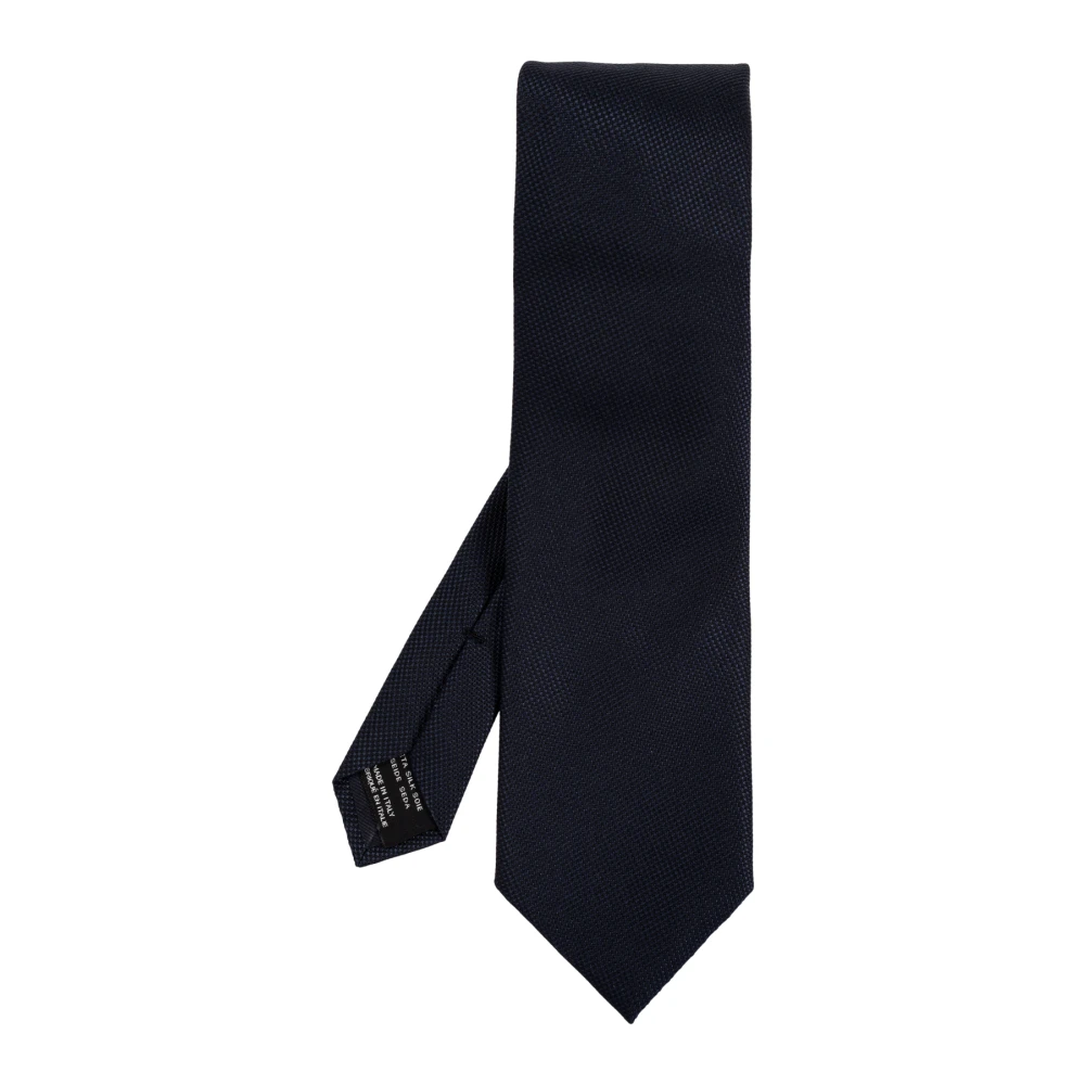 Tom Ford zijden stropdas Blue Heren