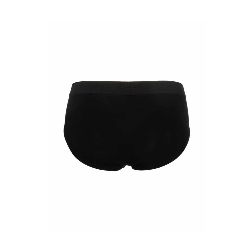 Tom Ford Zwart Logo Taille Stretch Ondergoed Black Heren