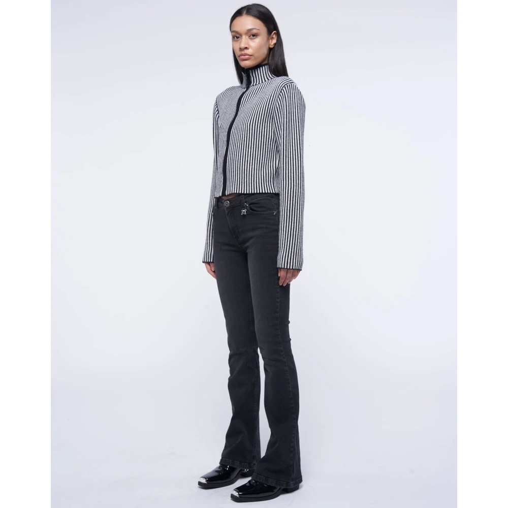 John Richmond Trui met rits Black Dames