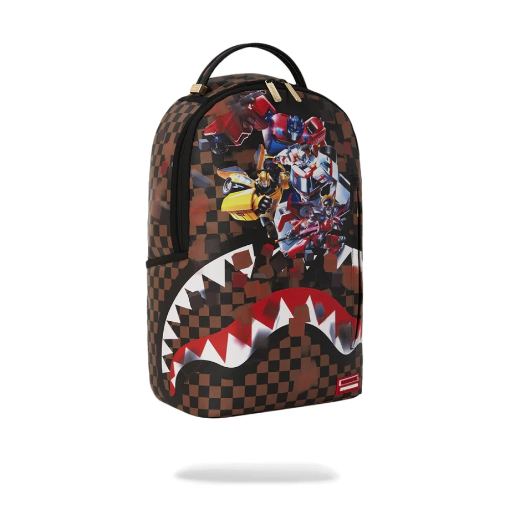 Sprayground Stijlvolle Rugzak voor Dagelijks Gebruik Brown Unisex