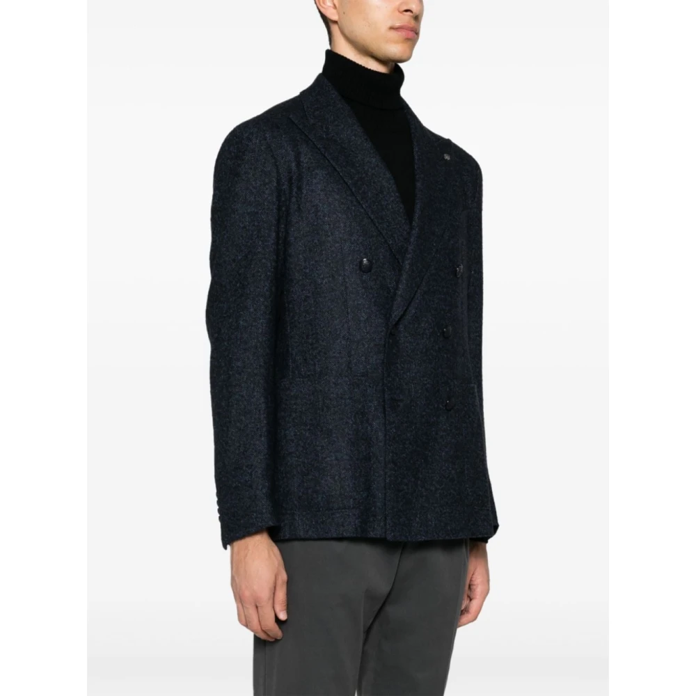 Tagliatore Blauwe Herenjassen Blue Heren