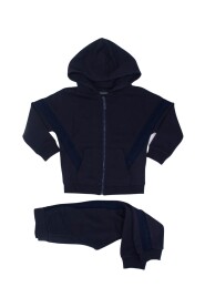 Full zip jumpsuit with a hood