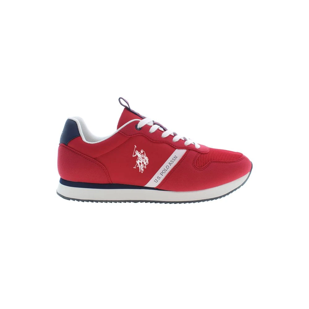 U.s. Polo Assn. Men's Red Polyester Sneaker
