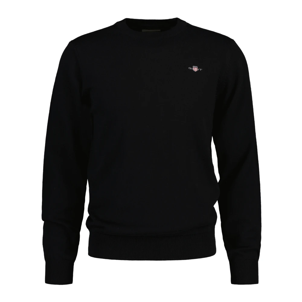 Gant Stijlvolle Gebreide Collectie Black Heren