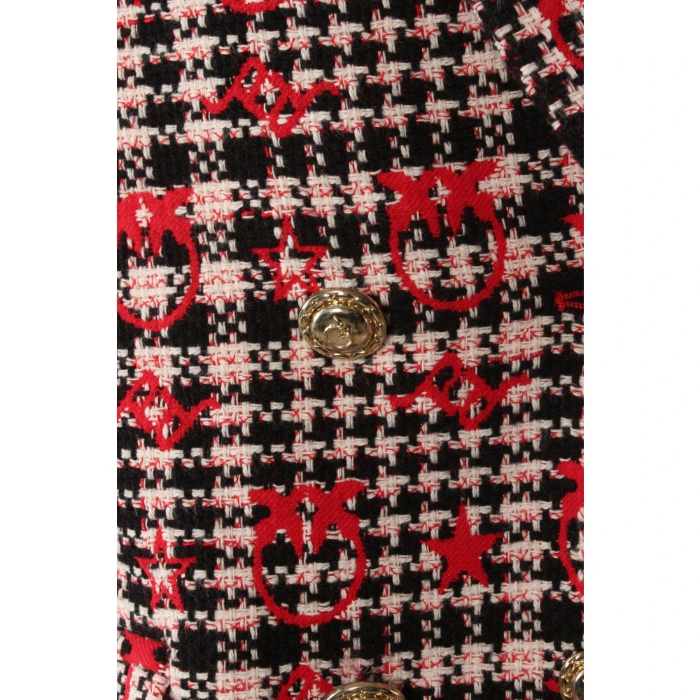pinko Rode Blazer voor Dames Multicolor Dames