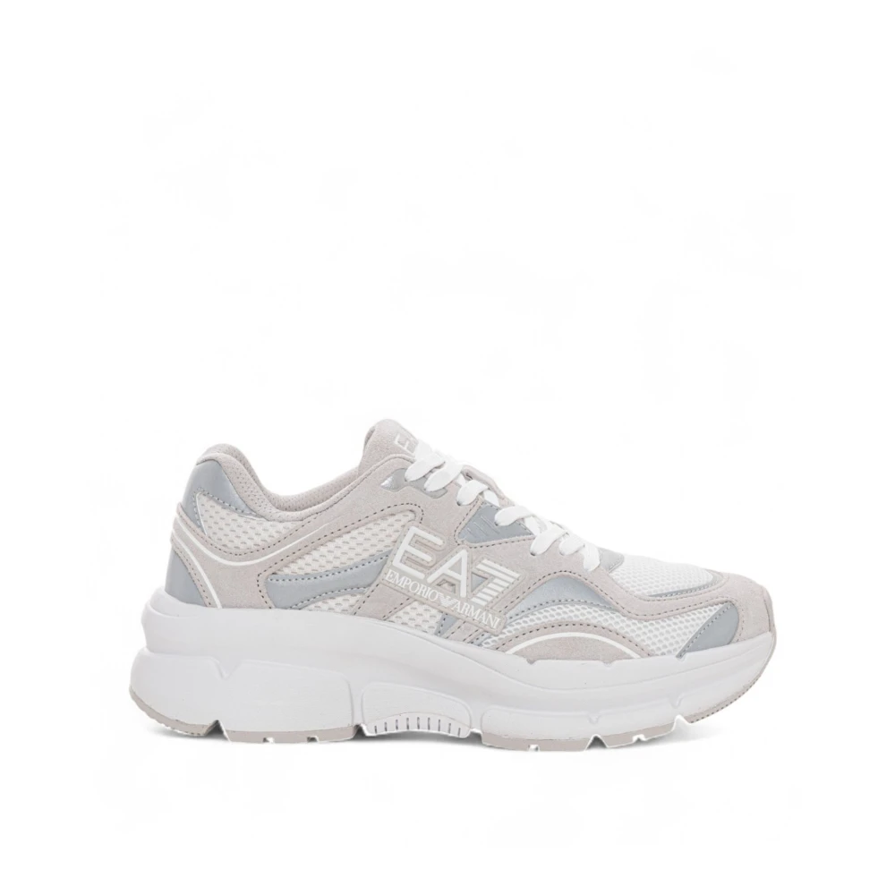 Emporio Armani EA7 High-top sneaker Heren Schoenen Grijs