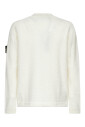 pull-blanc-a-cotes-avec-badge