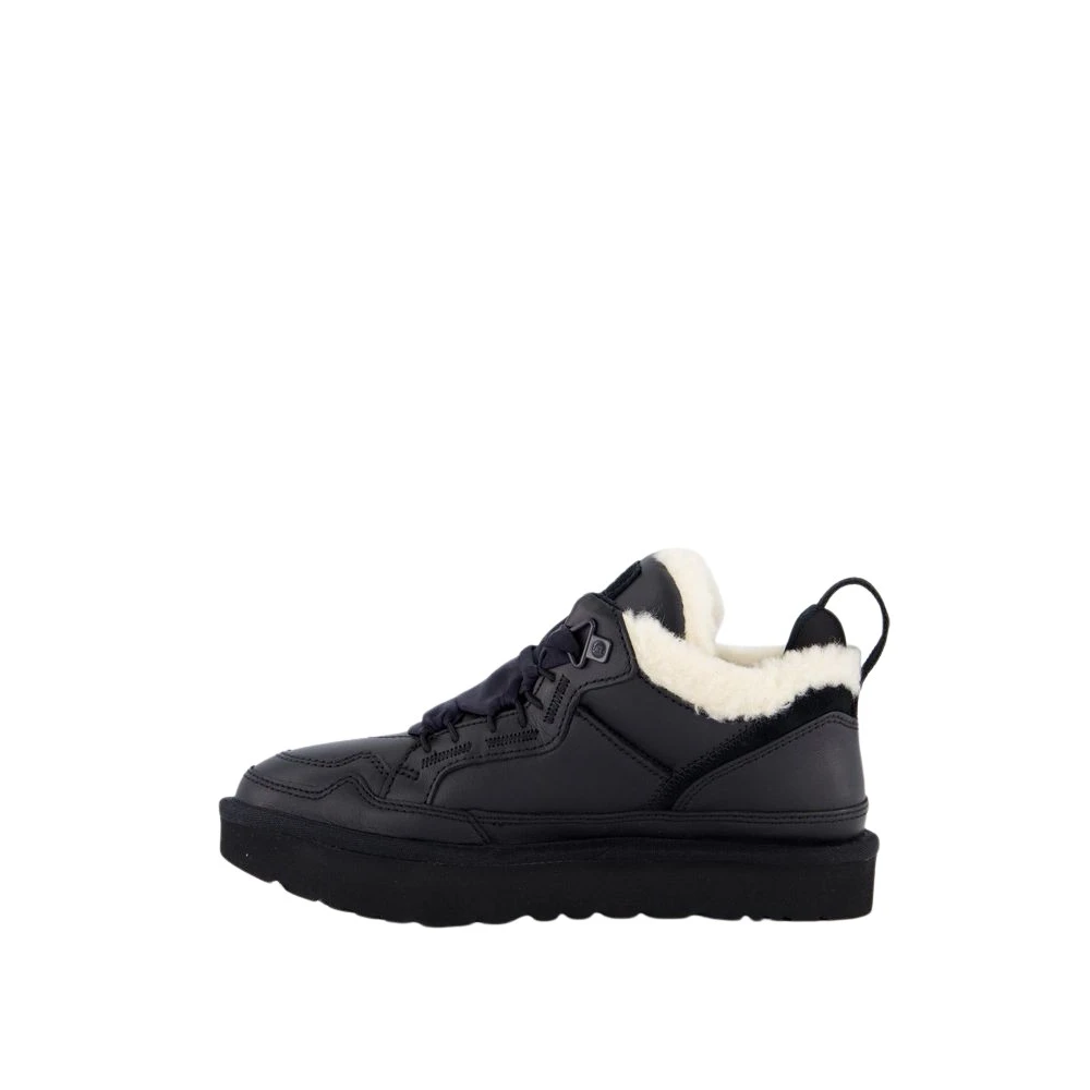 UGG Lowmel Leather Dames Schoenen Zwart