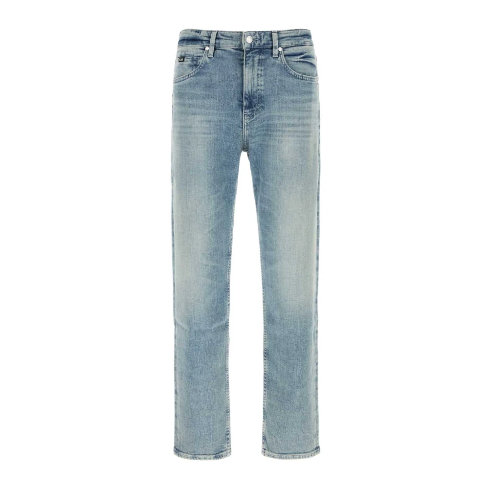 Hugo Men's Blue Straight Fit Jeans, W34, C-Ogden Jeans