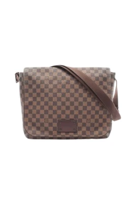 Pre-owned Brooklyn GM Damier Axelremsväska