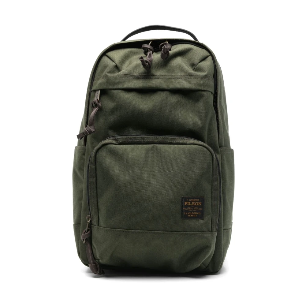 Filson Grön Ryggsäck med Topp Dragkedja Stängning Green, Herr