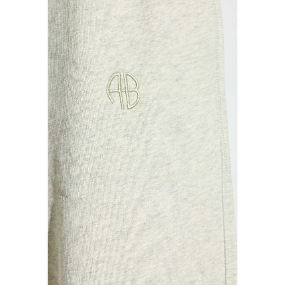 Anine Bing Sweatpants Karter Gray Dames