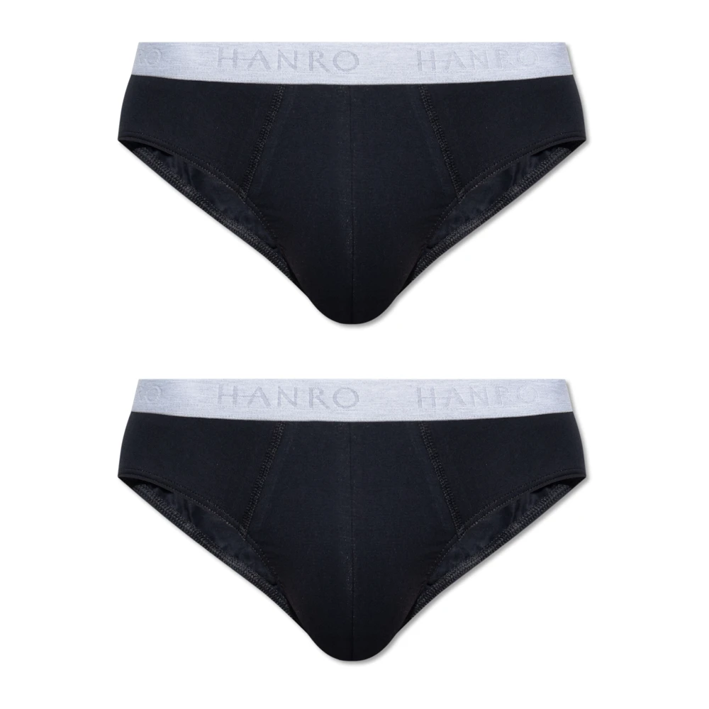 Hanro Herren Schwarz Unterwäsche, K, 2XLgröße: