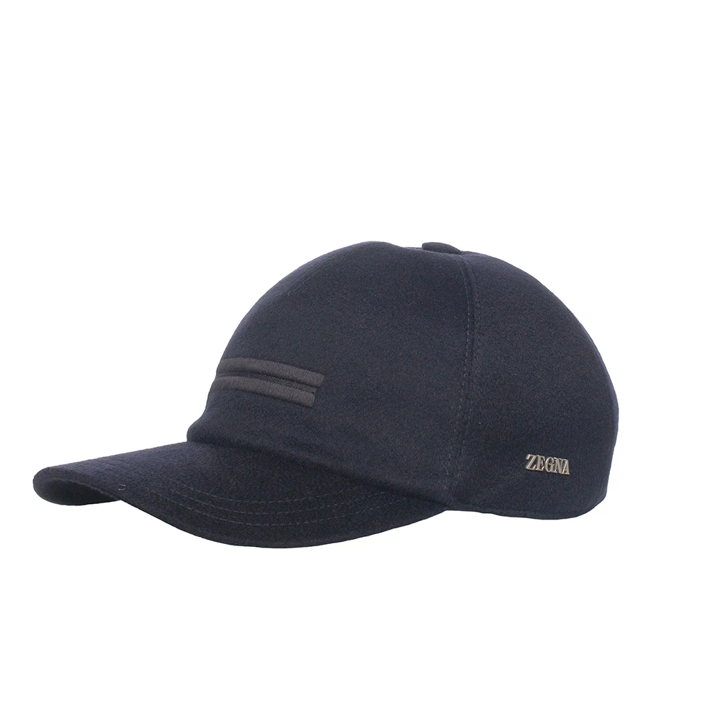 Ermenegildo Zegna Kasjmier Oasis Baseballpet Blue Heren