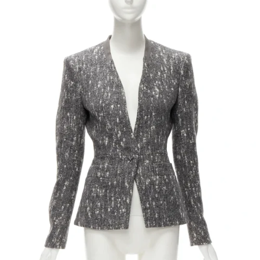 Balenciaga Vintage Pre-owned Fabric outerwear Gray Dames