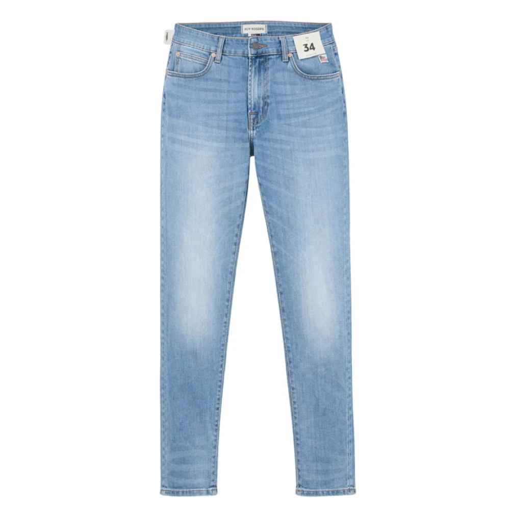 Roy Roger's Men's Blue Slim Fit Jeans, W38, 517 Jeans