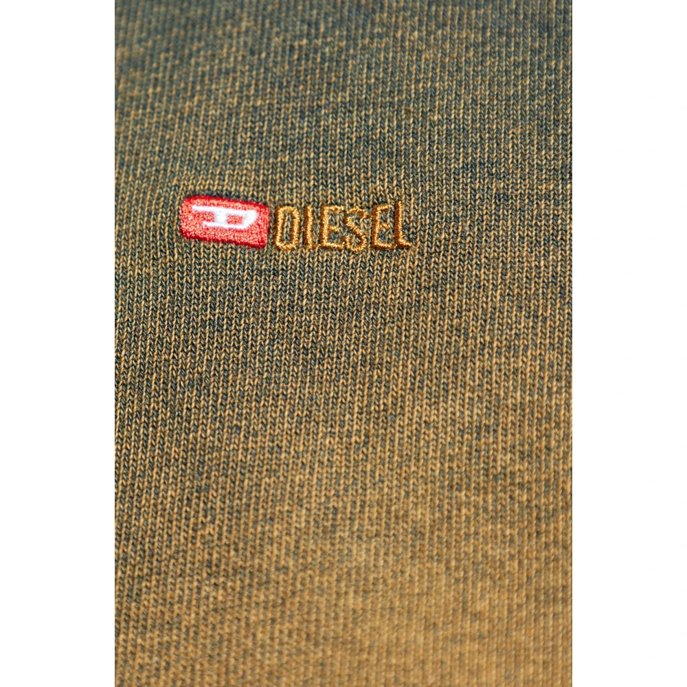 Diesel Hoodie 'S-Blaxt-Hood-Zip' Brown Heren