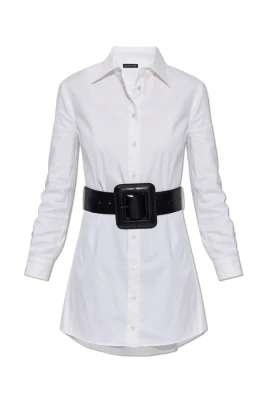 Turtleneck Dress with Belt