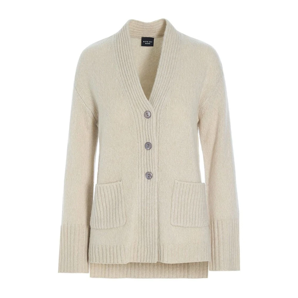 Bitte Kai Rand Beige Kebukai Cardigan - Female - Cardigans - Xl - Knitwear