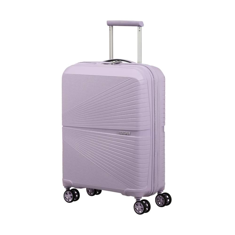 American Tourister Airconic Lichtgewicht Cabin Trolley met TSA Purple Unisex