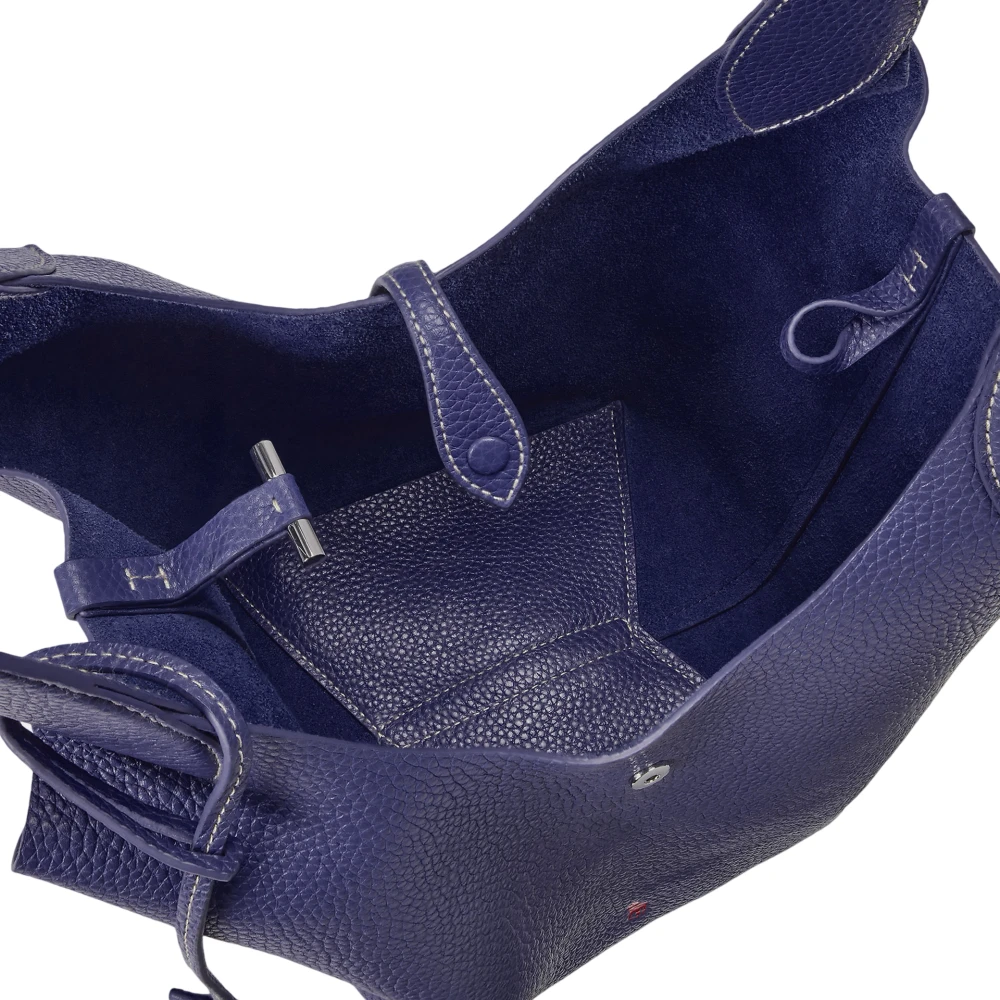 Polo Ralph Lauren Stijlvolle leren tas Purple Dames