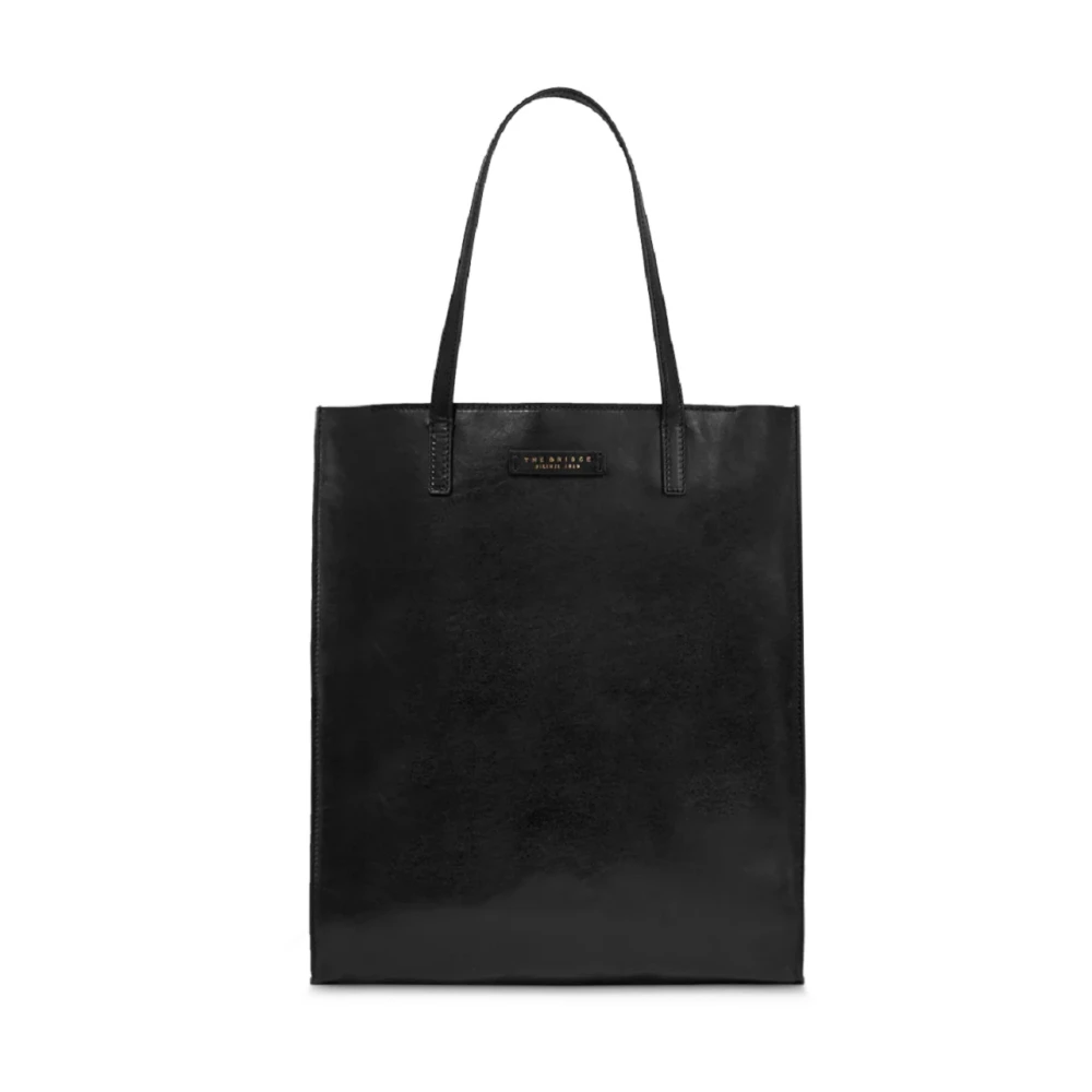 The Bridge Women's Black Shopping Bags, One Size, Mirra Shopper