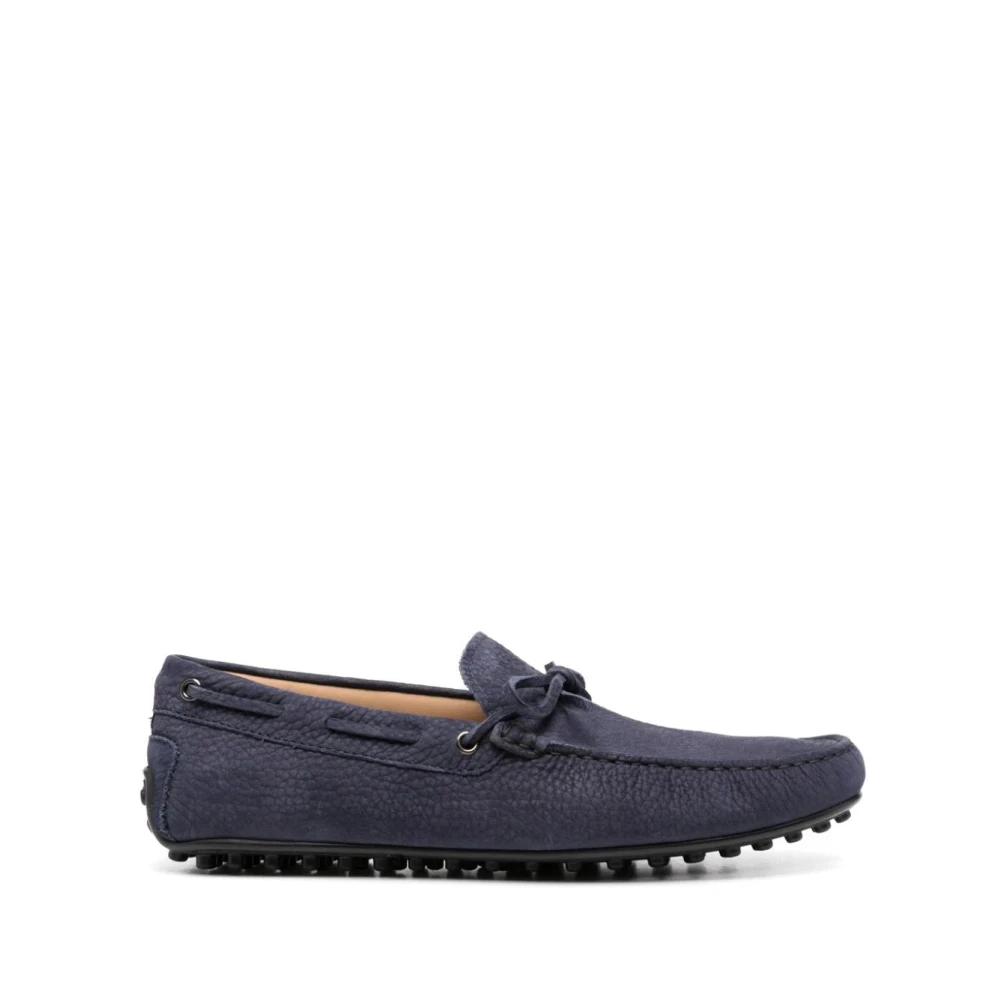 Tod's Eleganta Blå Loafers för Män Blue, Herr