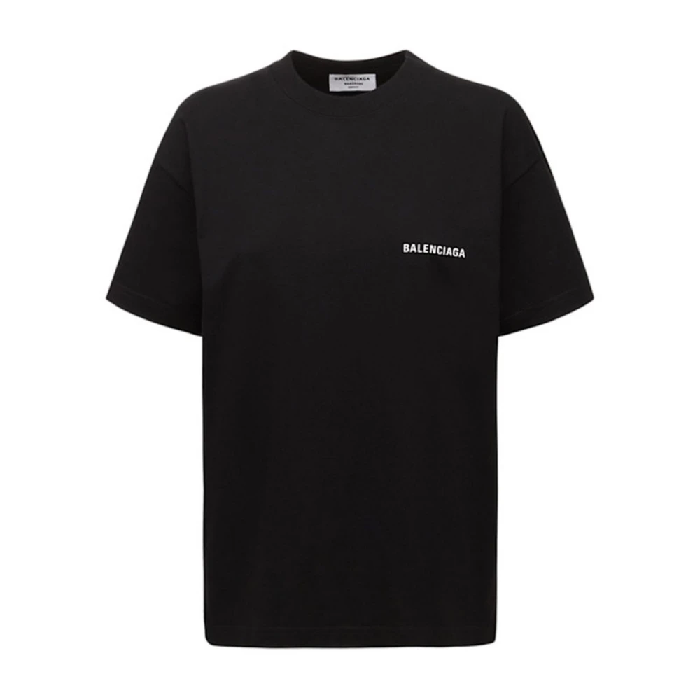 Balenciaga T-Shirt Black Heren