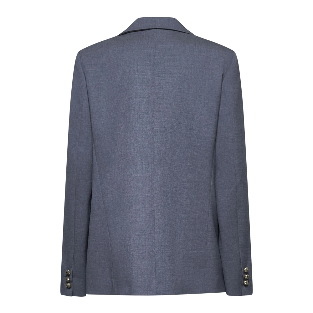 Blanca Vita Antraciet jas voor stijlvolle uitstraling Blue Dames