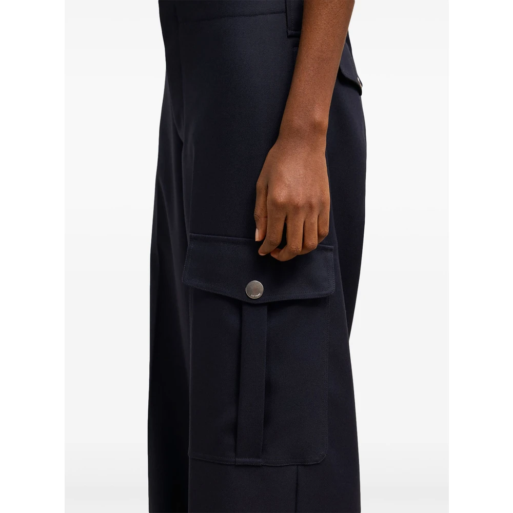 Ami Paris Blauwe Casual Broek Blue Dames