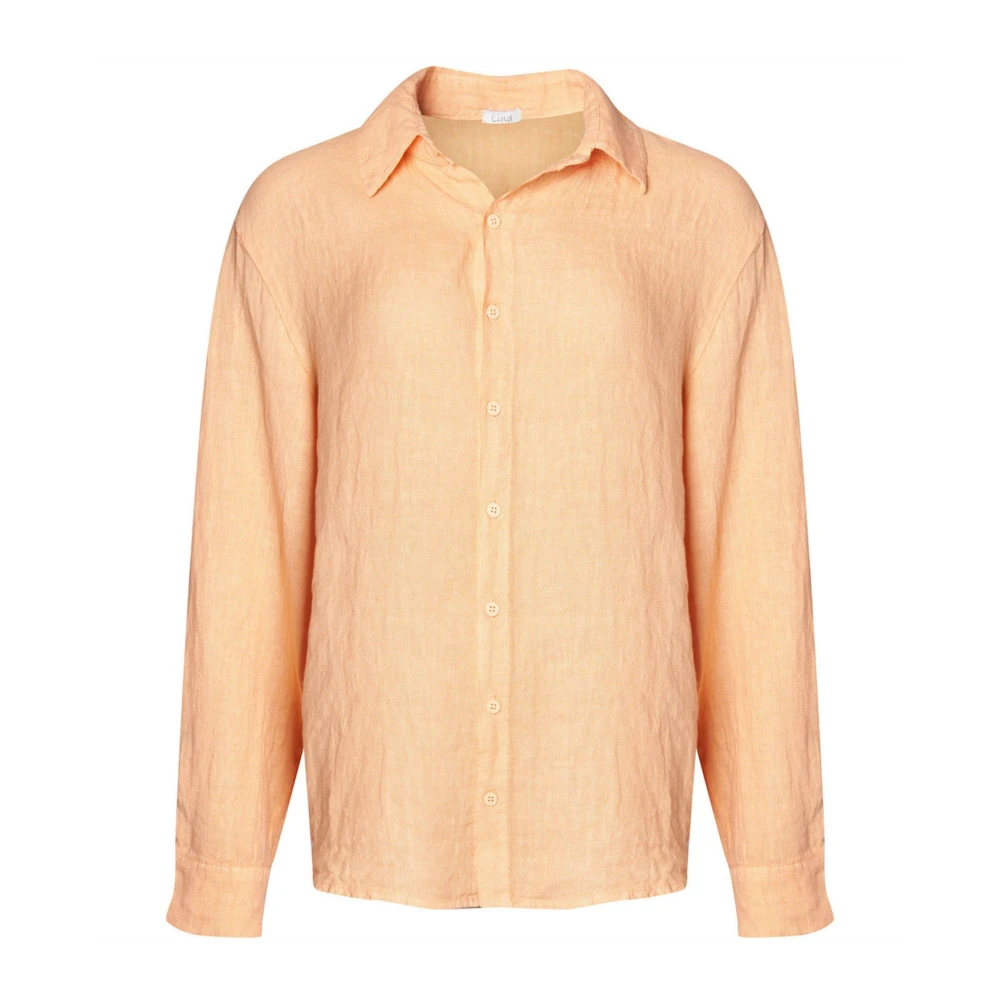 Lind Women's Orange Shirts, L, Shirts
