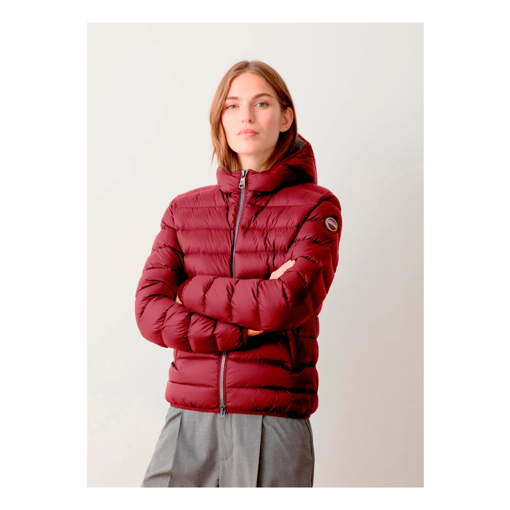 Colmar Bordeaux Winterjas met Rits Red Dames