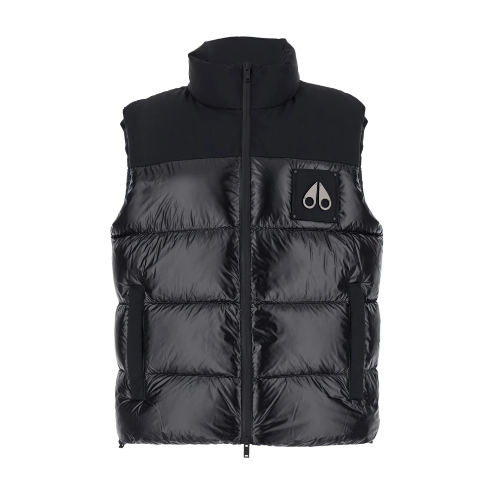 Moose Knuckles Svart Victory Peak Vest Kappa Black, Herr