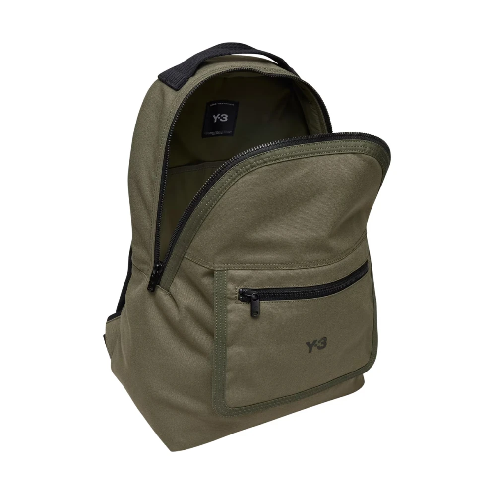 Y-3 Klassieke rugzak met laptopvak Green Heren