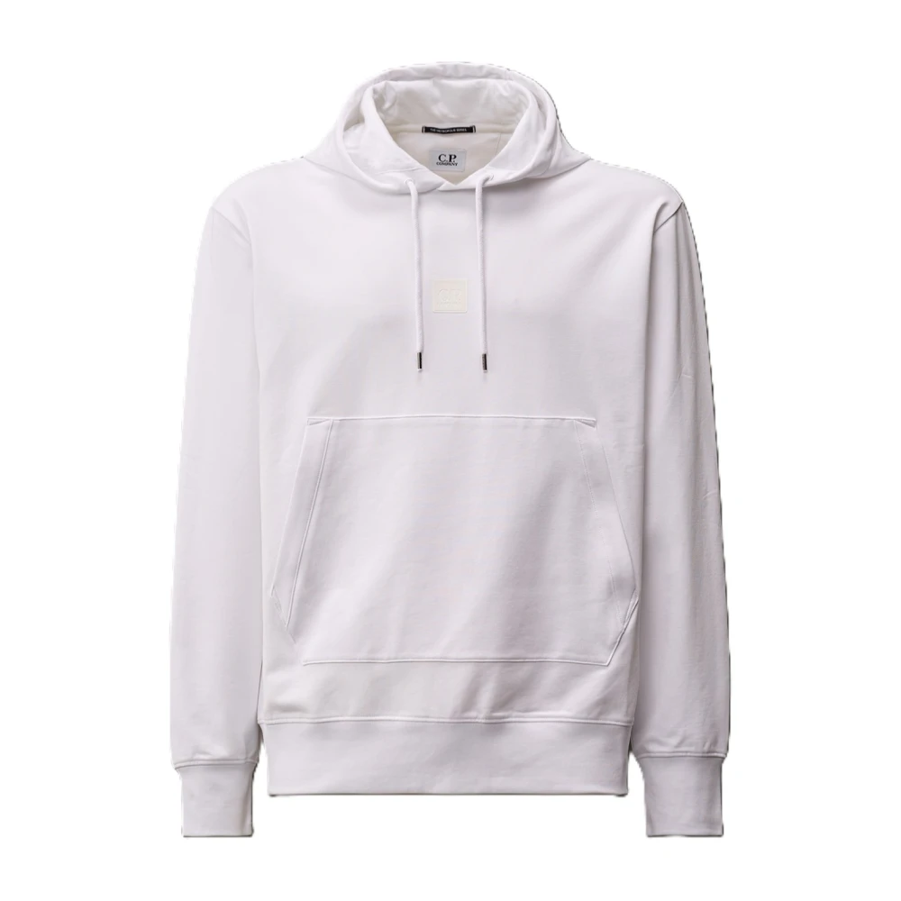 C.P. Company Witte Metropolis hoodie White Heren