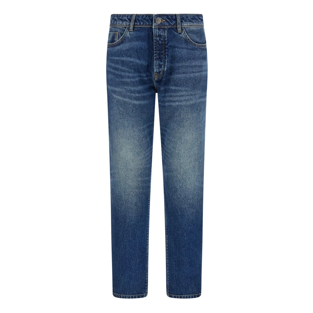 Boggi Milano Stretch Denim Jeans Blue Heren