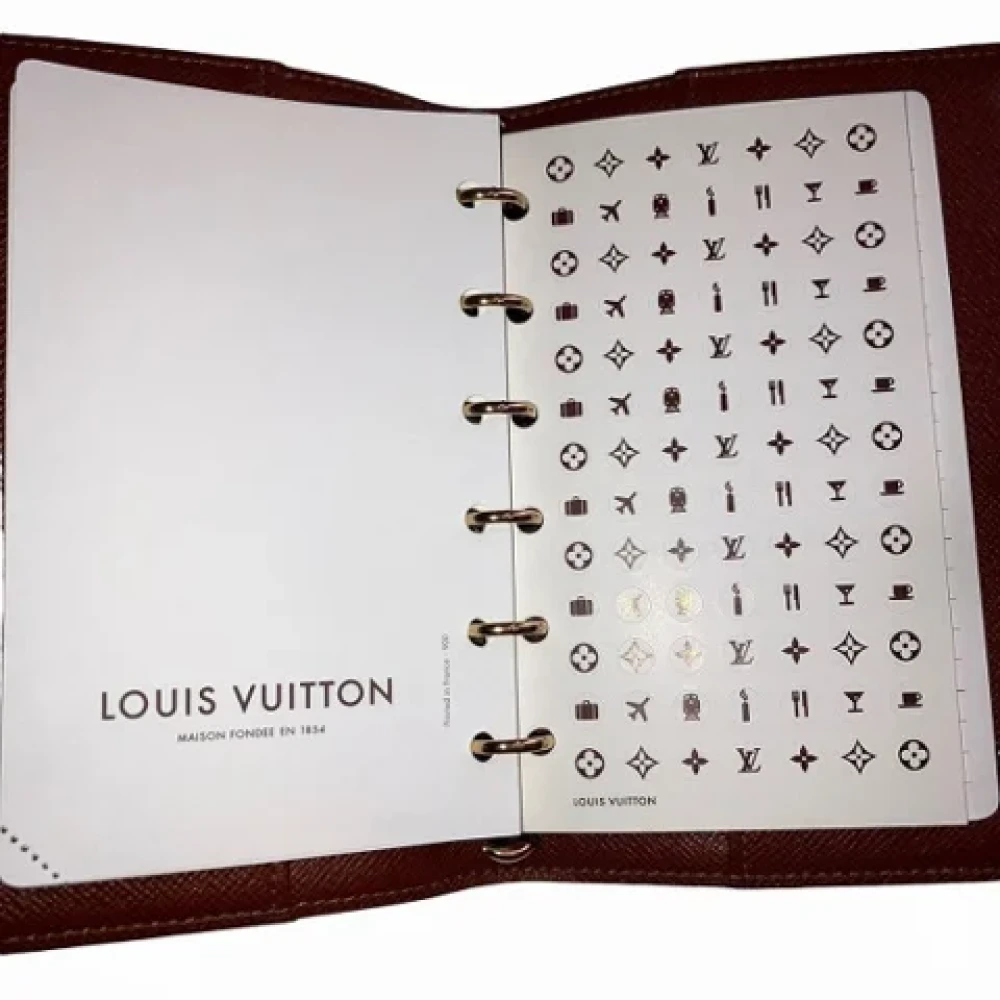 Louis Vuitton Vintage Pre-owned Canvas home-office Brown Dames