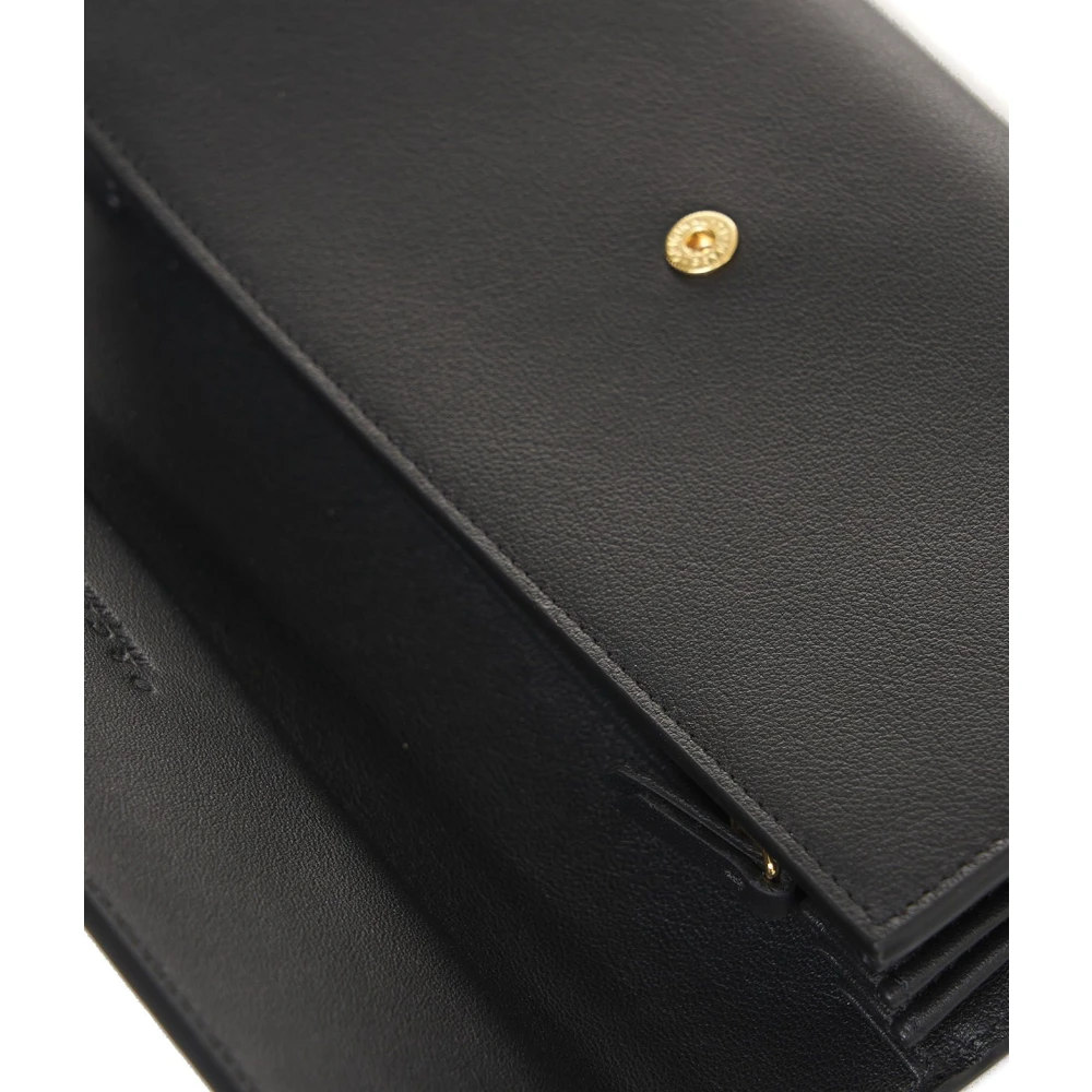 Orciani Zwarte Portemonnees voor Vrouwen Aw24 Black Dames