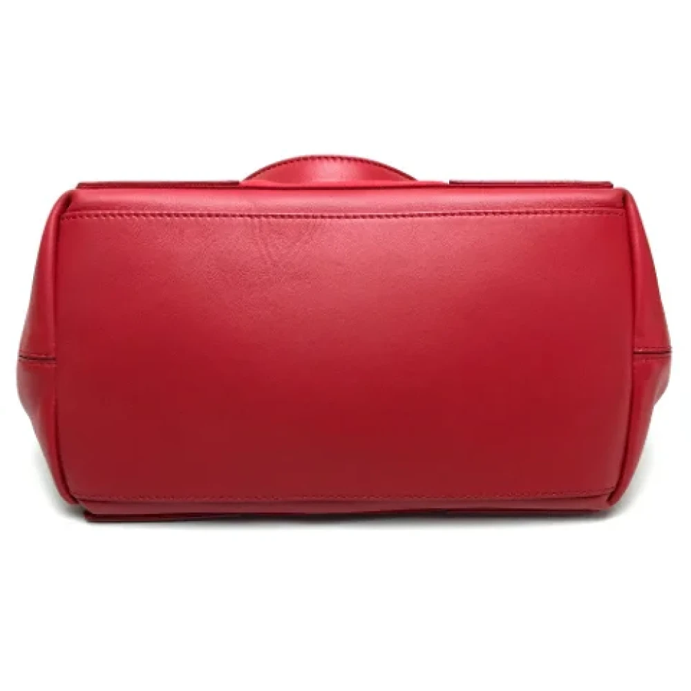 Balenciaga Vintage Pre-owned Leather balenciaga-bags Red Dames