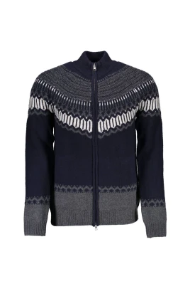 Elegant Bl Zip-Up Cardigan