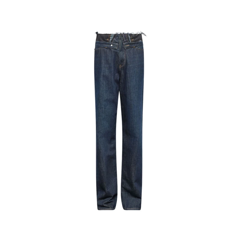 Mm6 Maison Margiela Donna Blu Jeans, W28, New,