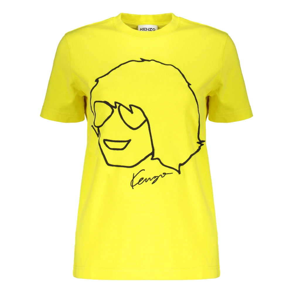 Kenzo - Tops > T-Shirts - Yellow - Kenzo - Modalova
