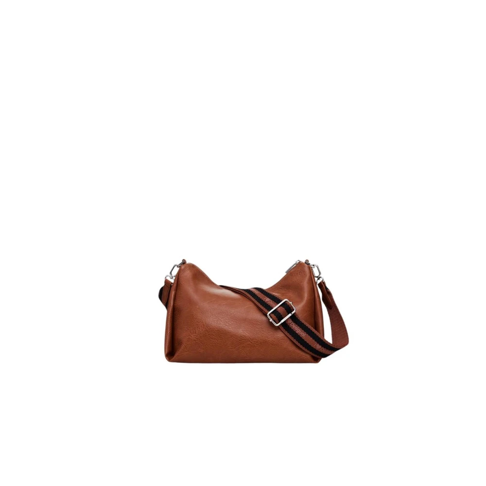 Desigual Elegante Bruine Handtas Dames Collectie Brown Dames