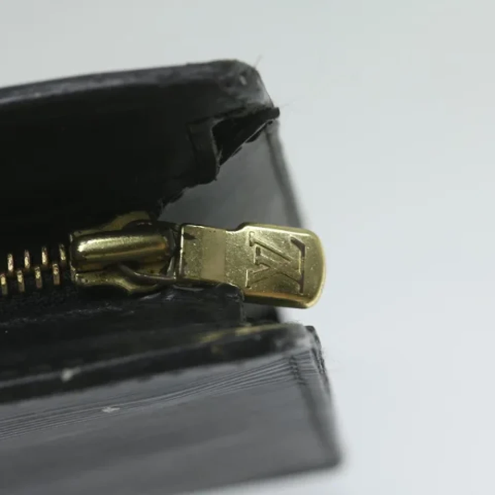 Louis Vuitton Vintage Pre-owned Leather clutches Black Dames