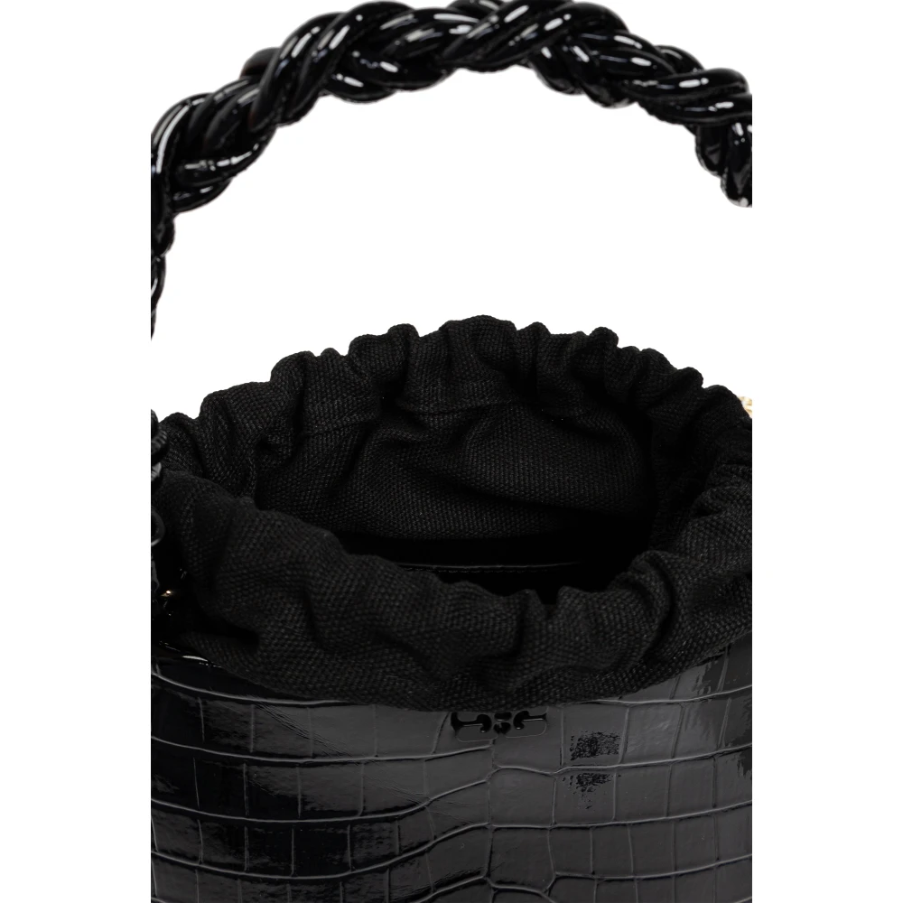 Ganni Schoudertas Black Dames