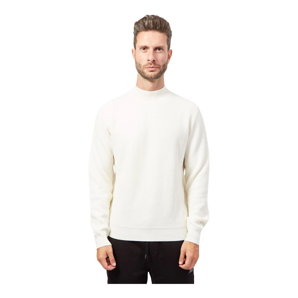 Boss Gebreide pullover met structuurmotief model 'Derano'