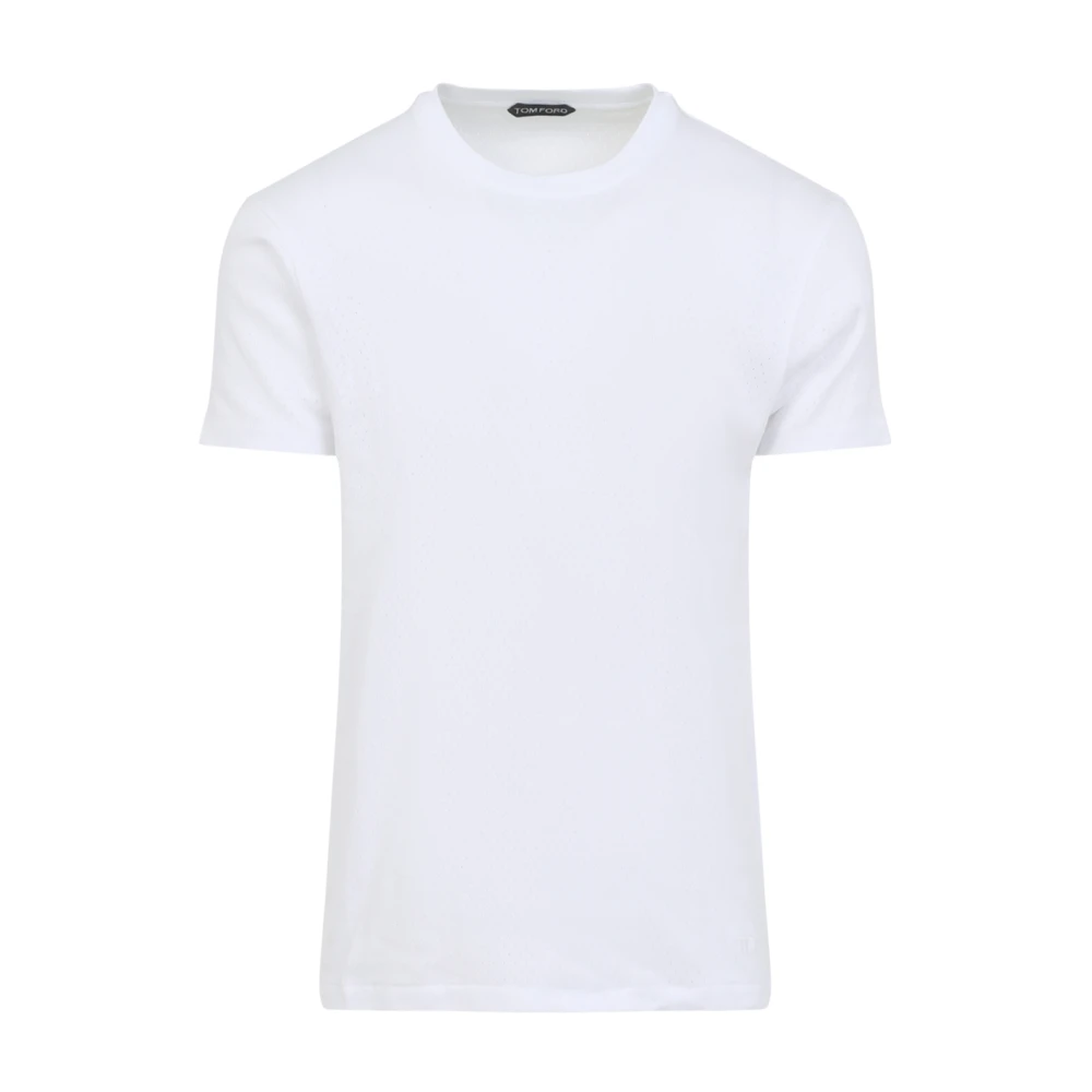 Tom Ford Men's White T-Shirts, 2XL, T-Shirt
