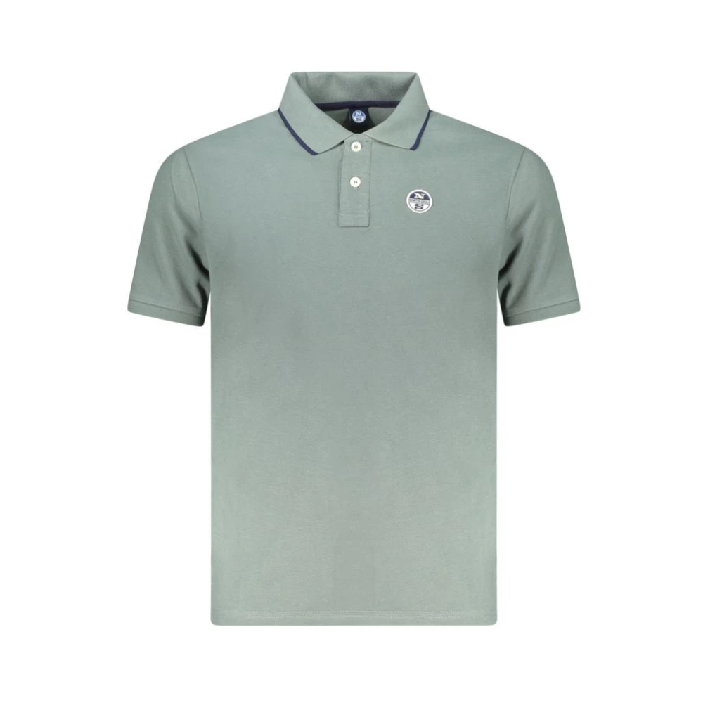 North Sails Men's Green Cotton Polo Shirt