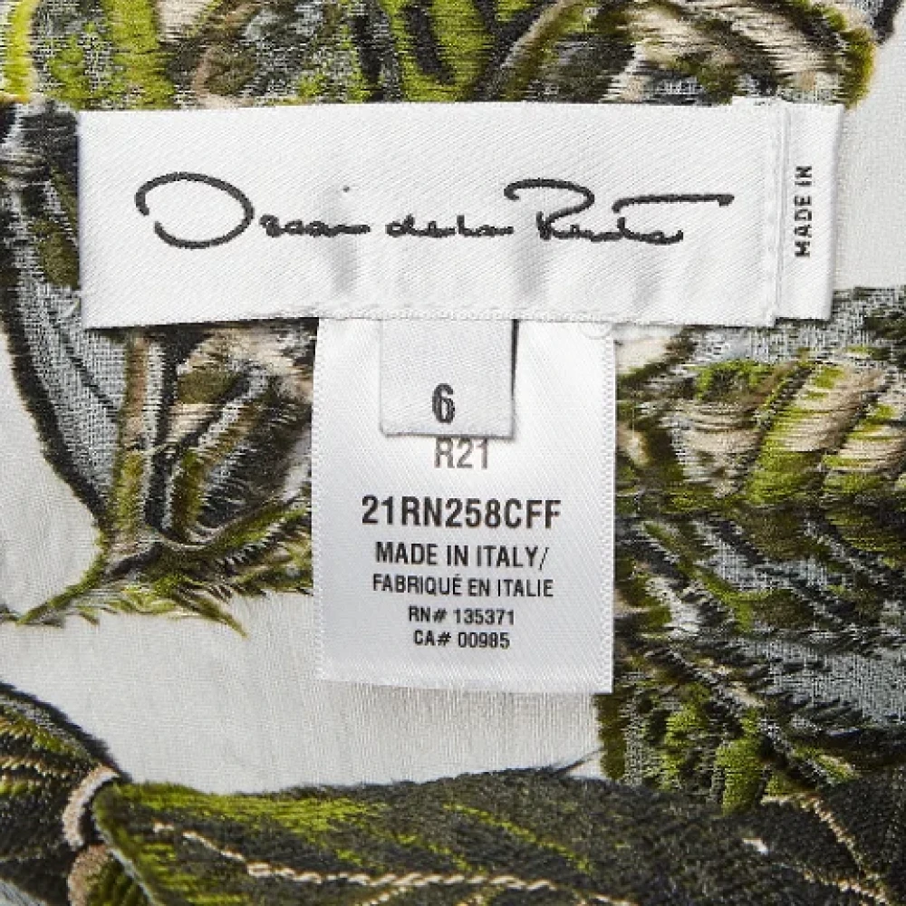 Oscar De La Renta Pre-owned Fabric dresses Multicolor Dames